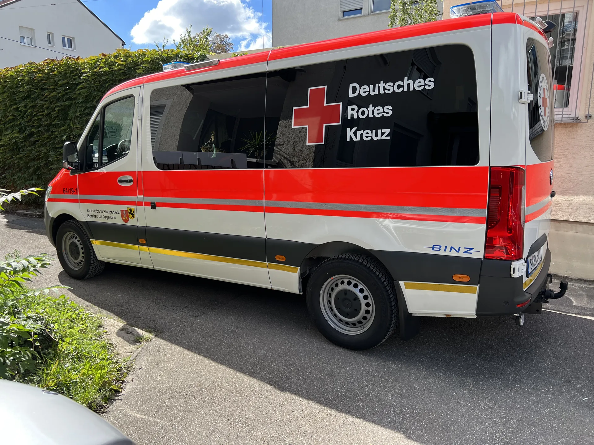 Rotes Kreuz – Sprinter-Folierung