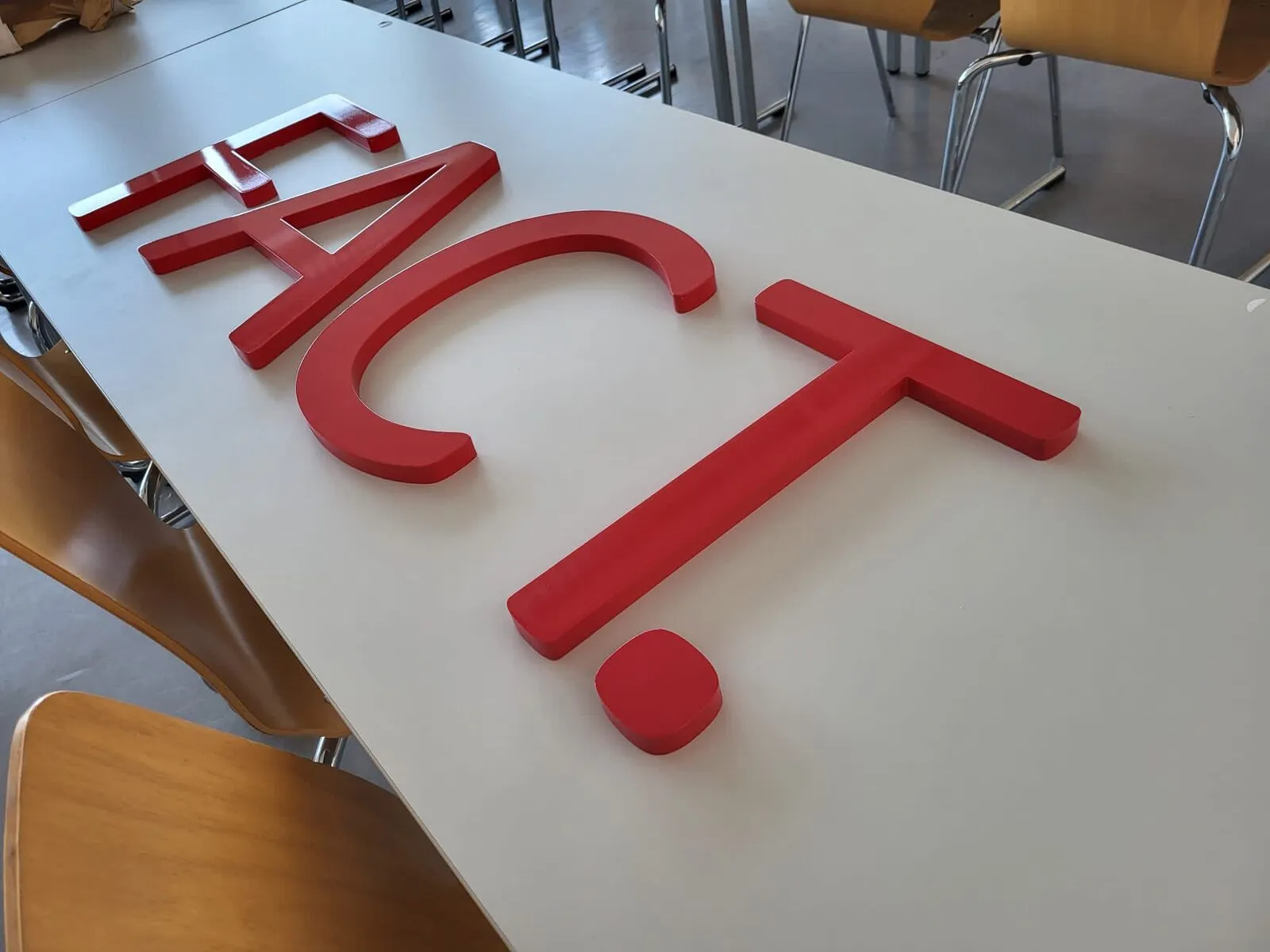 FACT – 3D-Buchstaben