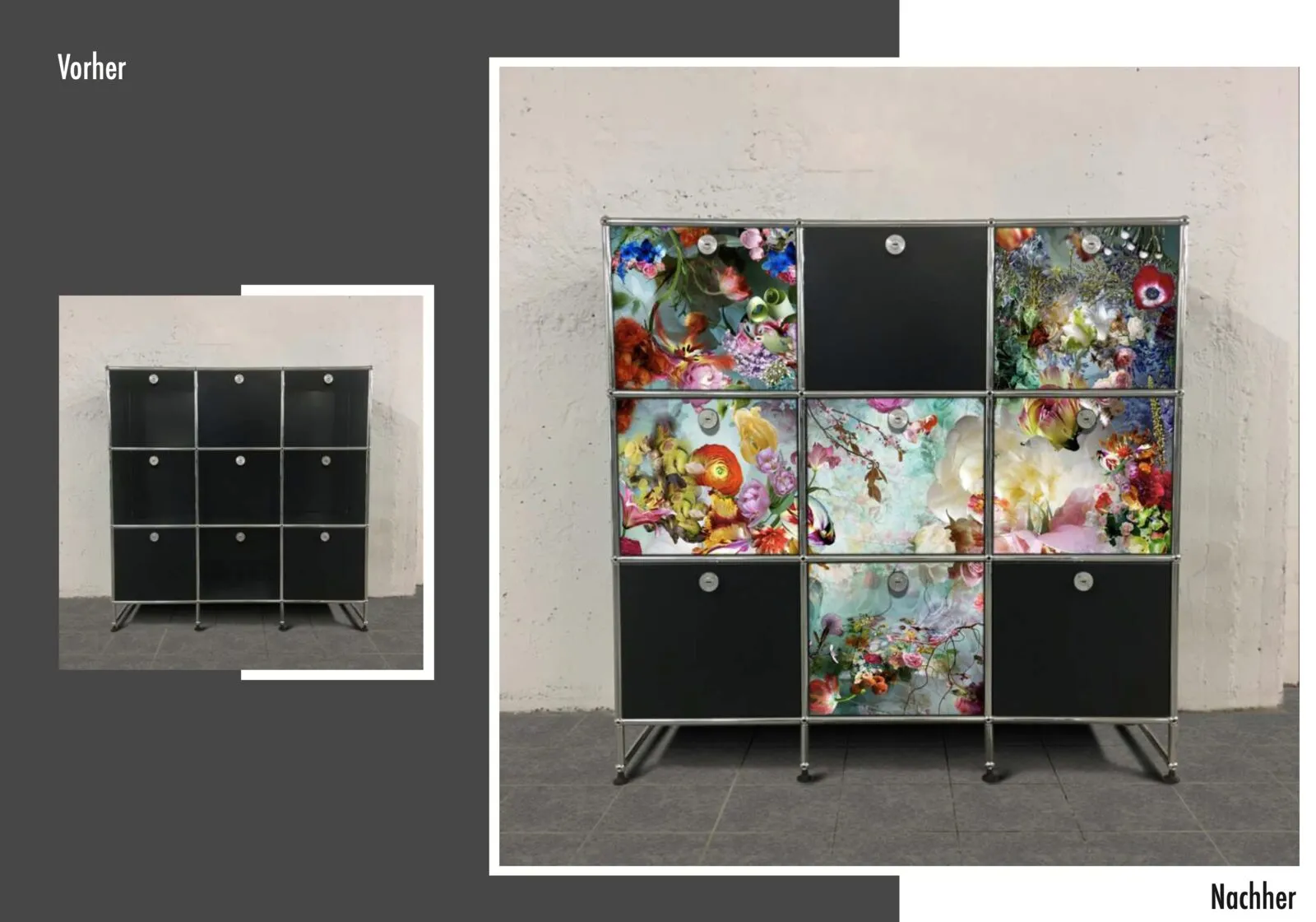 Wandgestaltung – Entwurf