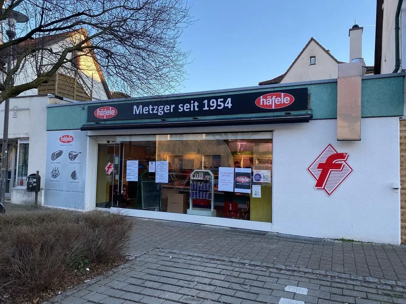 Häfele / Metzger – Schaufensterbeklebung