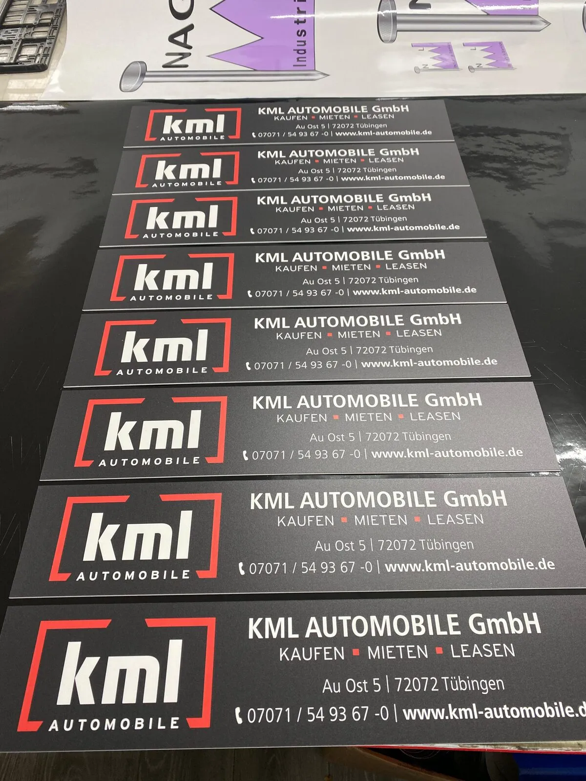 KML – Schilderfertigung