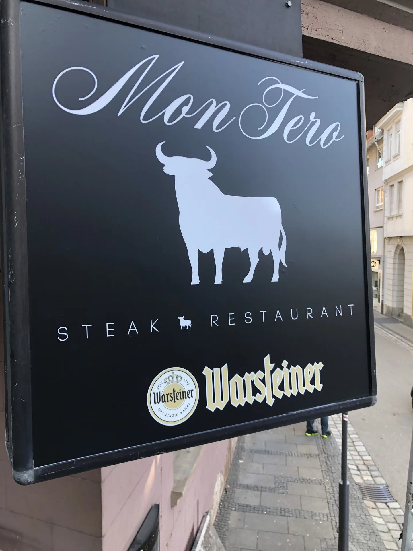 Steakrestaurant – Leuchtschild