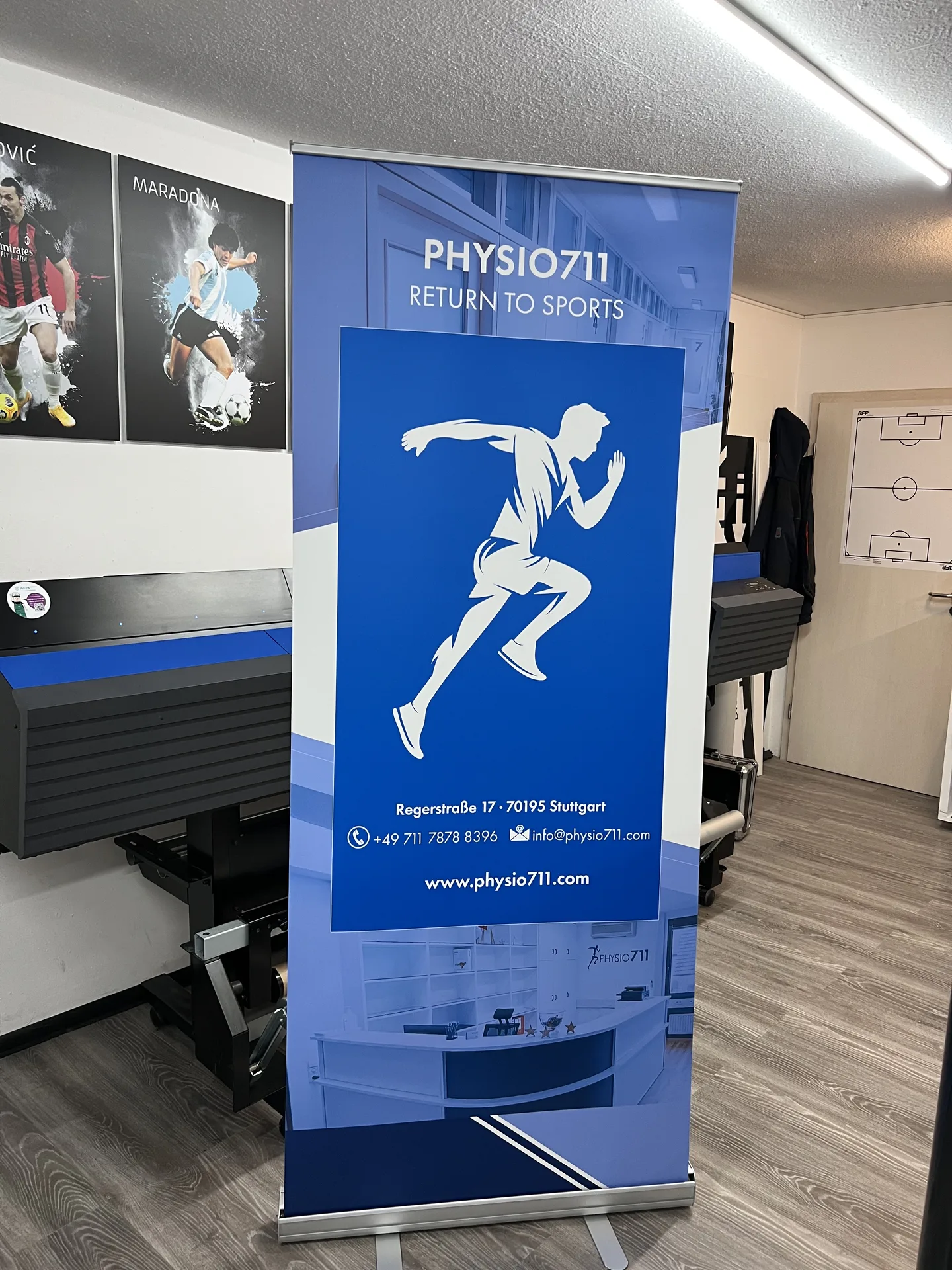 Roll-Up Display – Präsentation