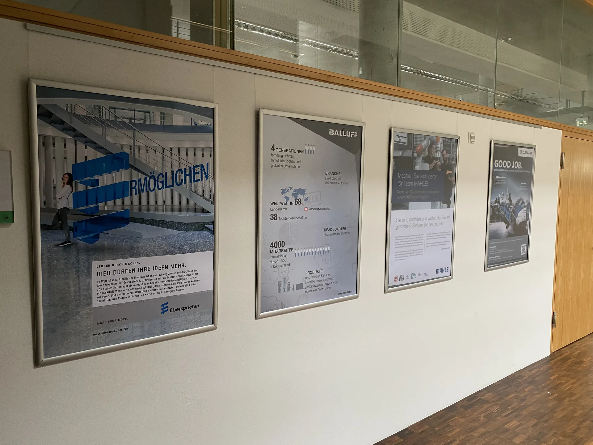 Plakatrahmen – Aushang
