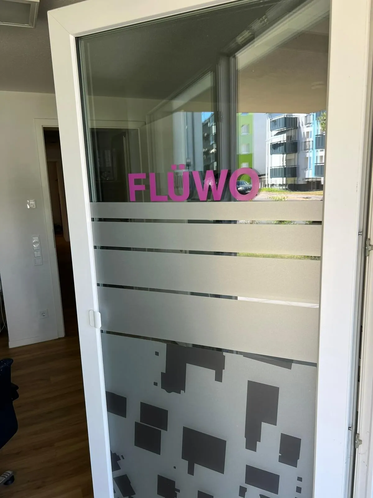Sichtschutzfolie – Büro