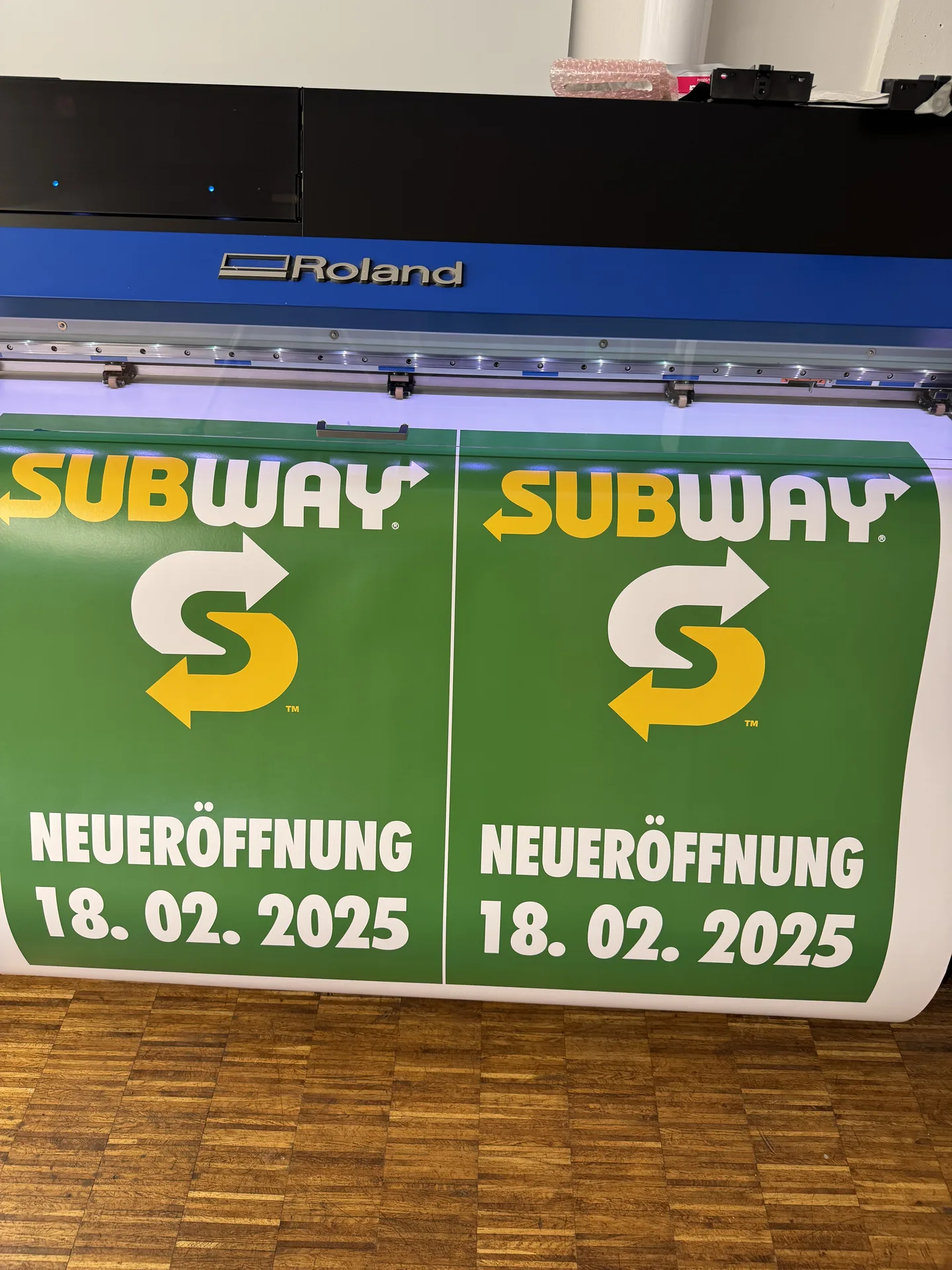 Subway – Werbebanner