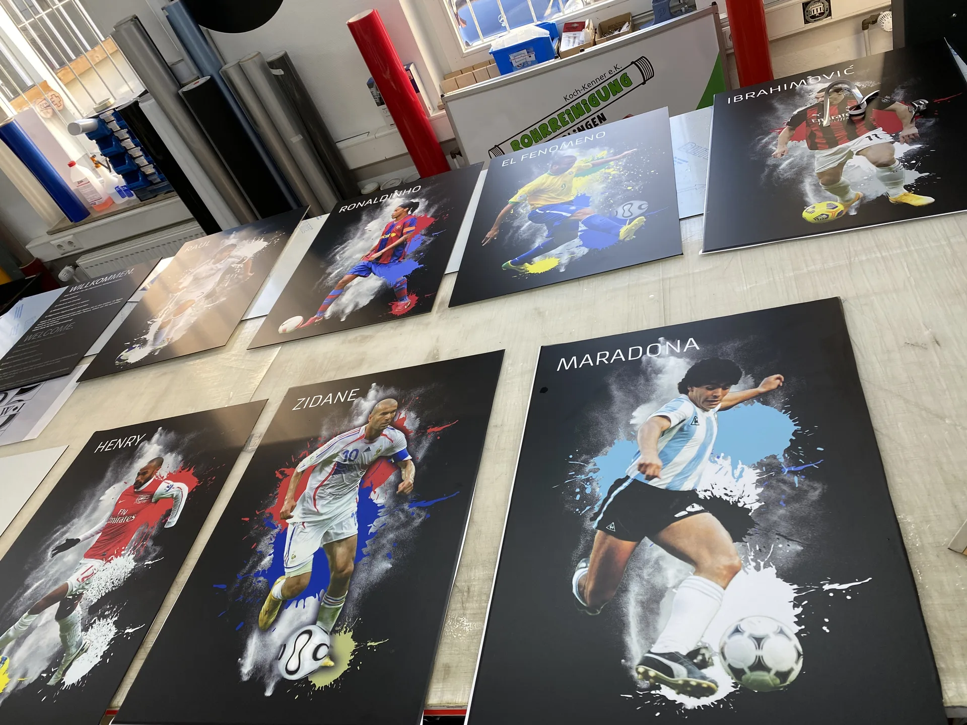 Fußball – Posterdruck