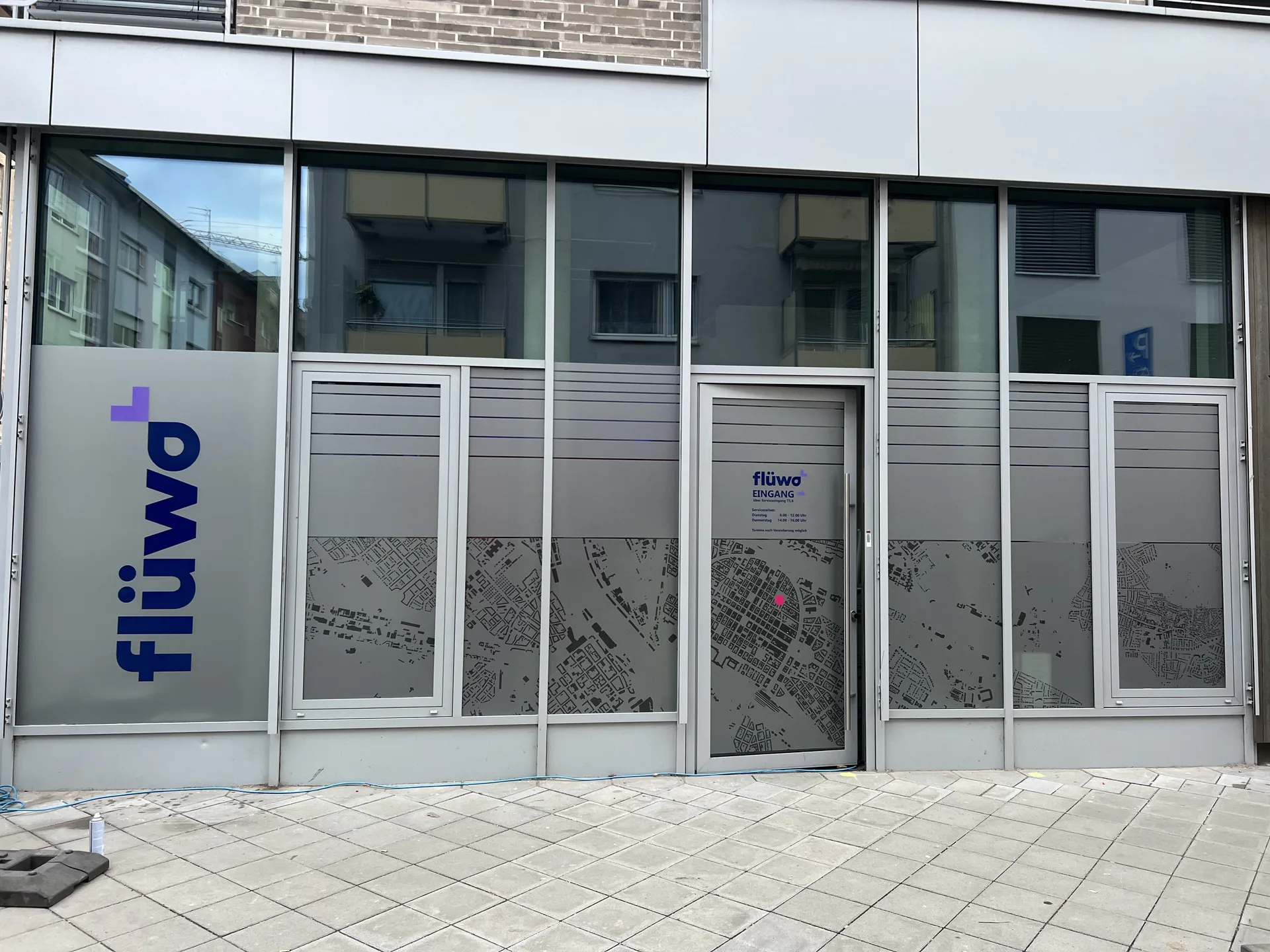 Fassade – Sichtschutzfolie