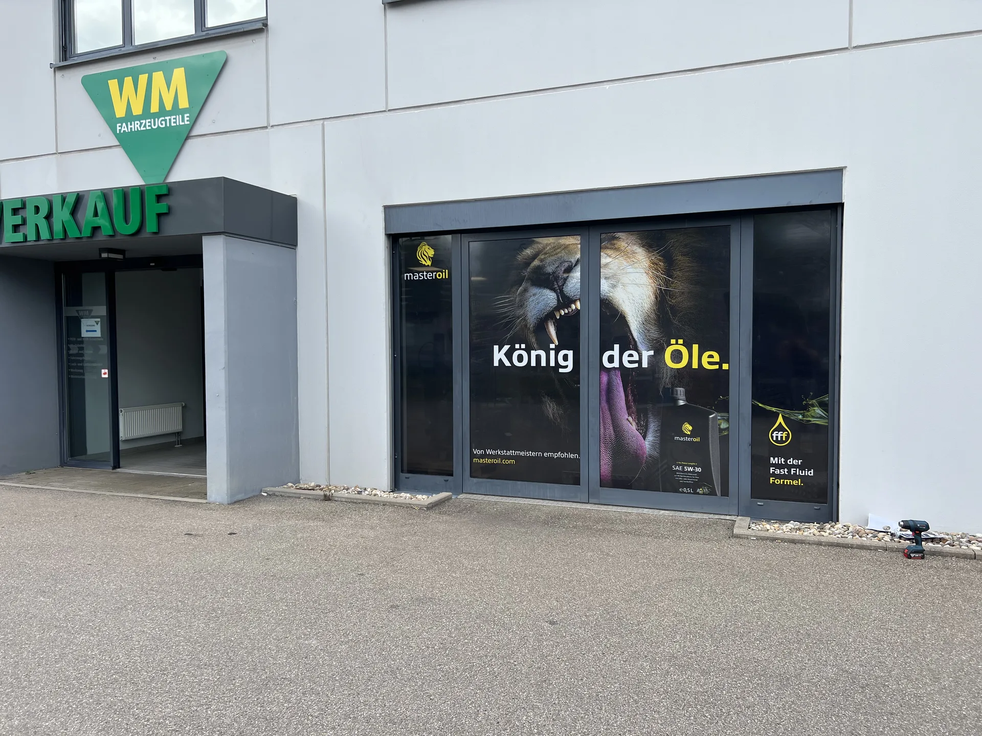 Schaufenster – Bedruckte Folie