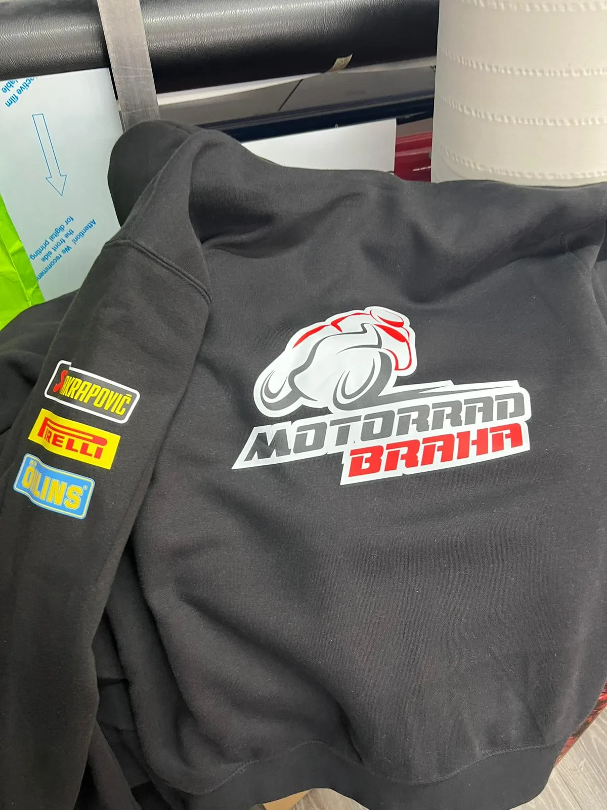 Hoodie – Textildruck