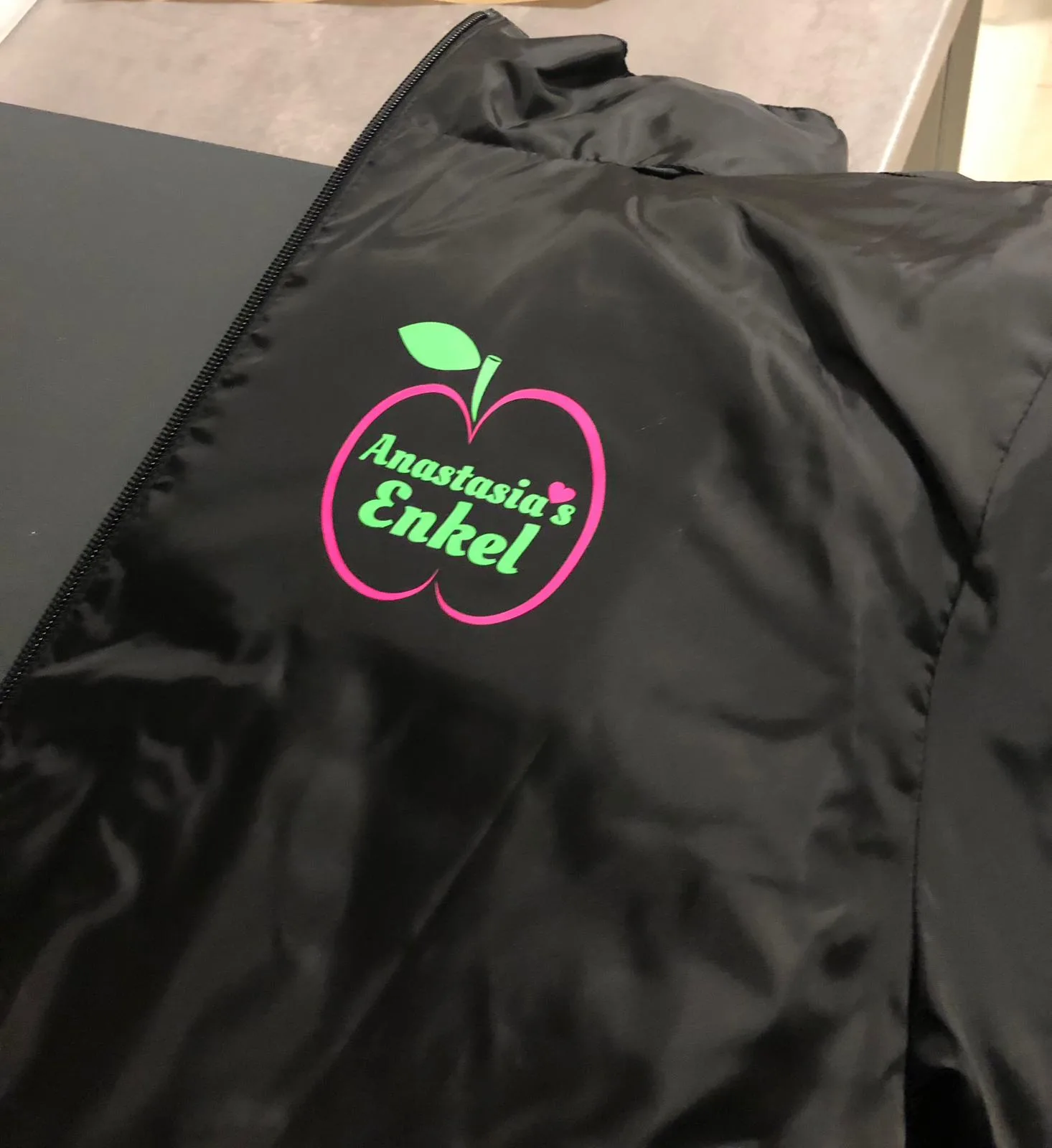 Jacke – Textildruck